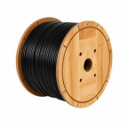500m drum of 6.0mm² tinned copper black solar PV cable IEC 62930, H1Z2Z2-K and TUV certified